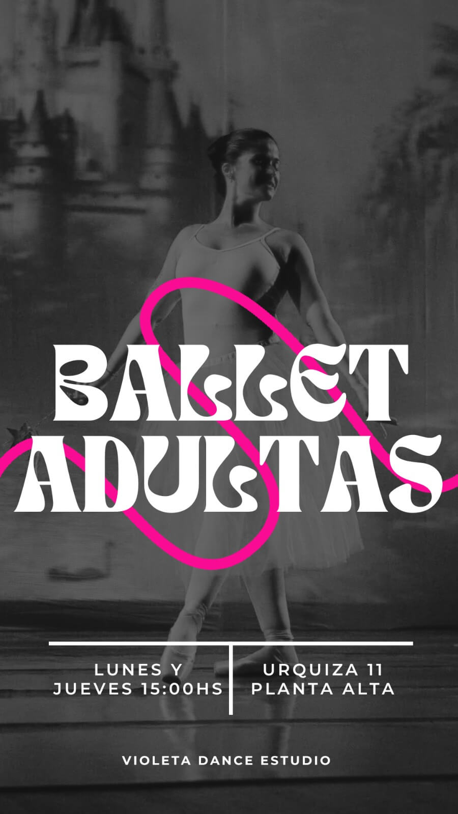 Flyer Clase Ballet Adolescentes